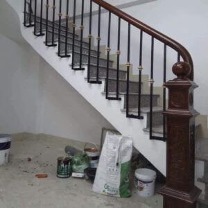 Cầu thang sắt 08